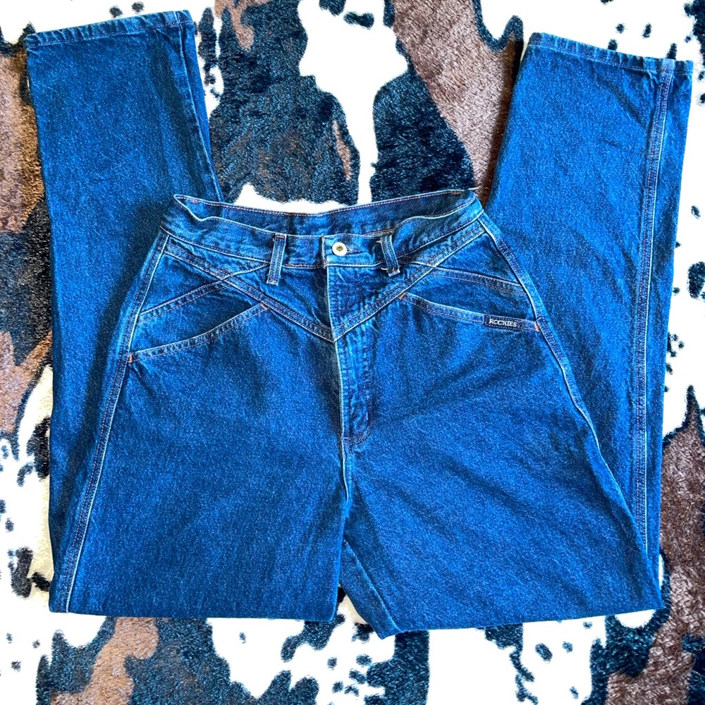 Rockie mountain jeans! Dark denim, 30/11 32